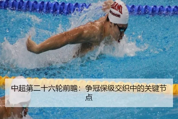 中超第二十六轮前瞻：争冠保级交织中的关键节点